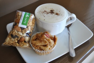 Cappuccino and a snack?